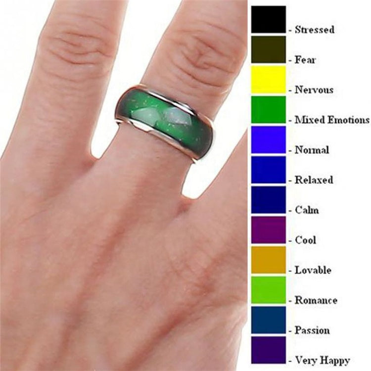 Elegant Color Changing Mood Rings- Many Colors and Sizes
