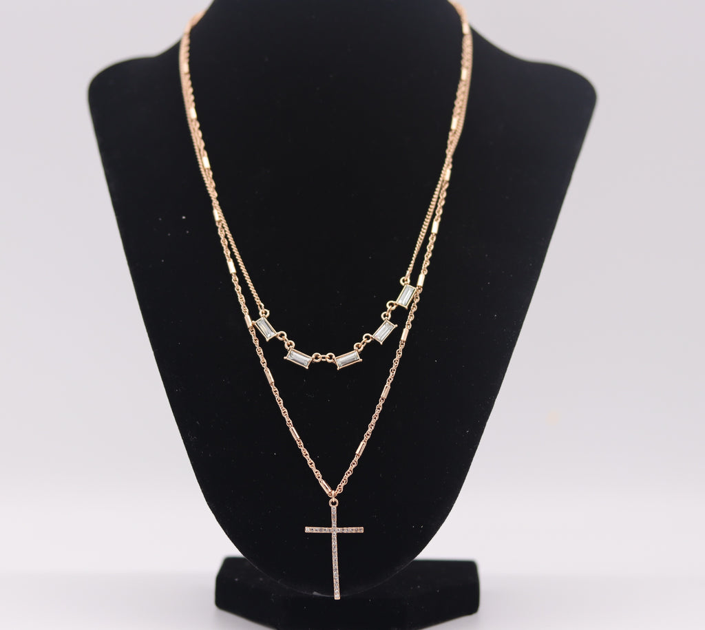 Cross & Charms Necklace