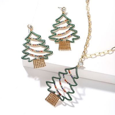 Christmas Tree Jewelry Set