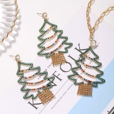 Christmas Tree Jewelry Set